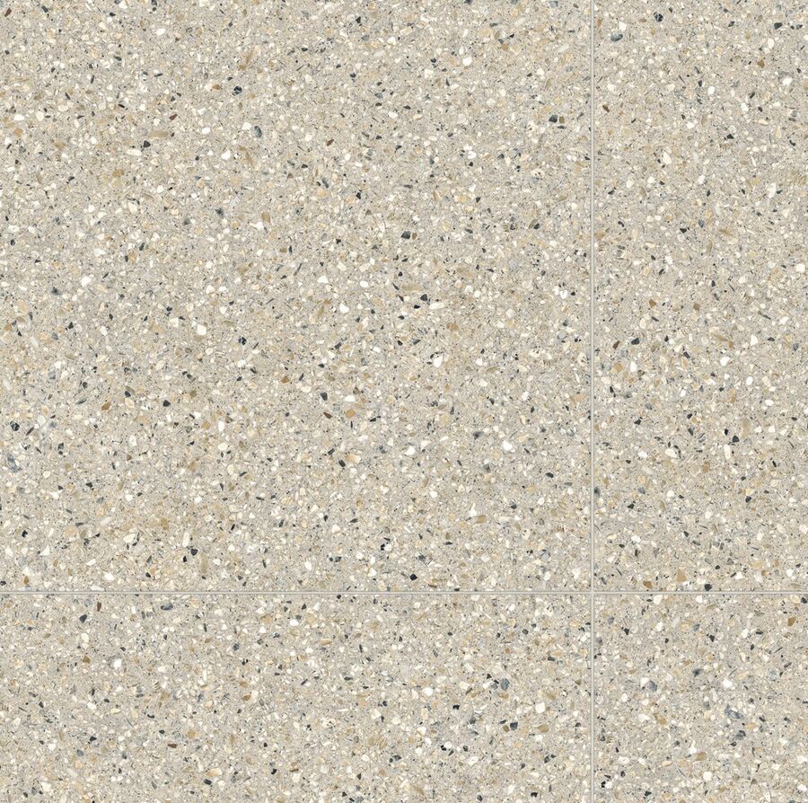 Speckled terrazzo-look tile selected for the laundry room floor at 5507 E Pinchot